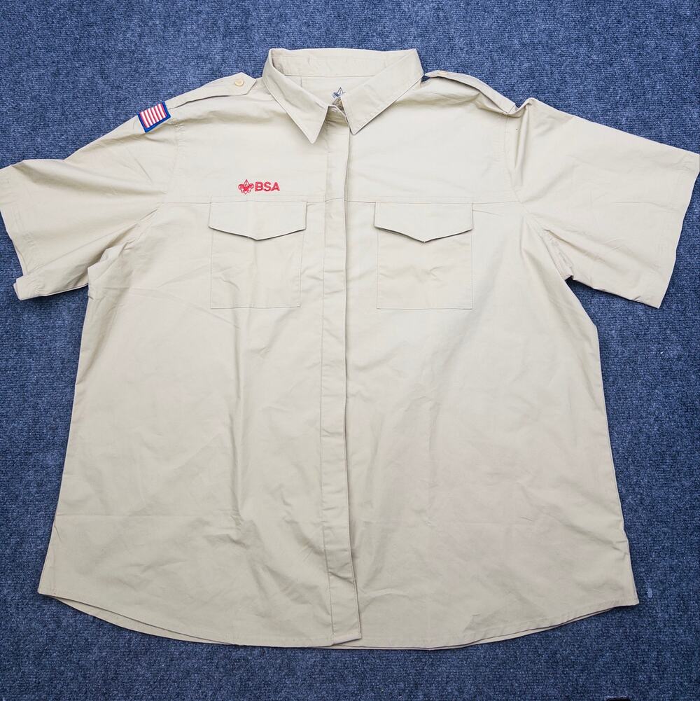 Official BSA Scout Shirt Size Ladies 3XL Brand New